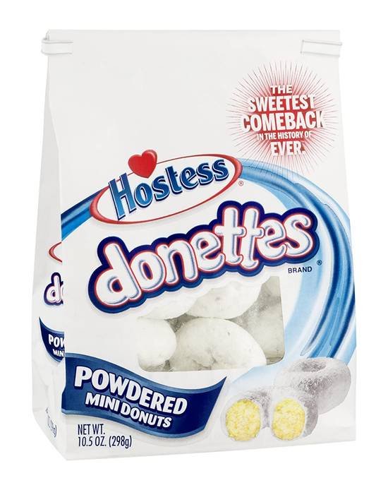 Order Hostess Donettes Powdered Mini Donuts food online from Exxon Food Mart store, Port Huron on bringmethat.com