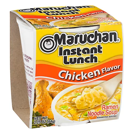 Order cup noodles Chicken "ramen in cup" food online from The Ice Cream Shop store, Providence on bringmethat.com