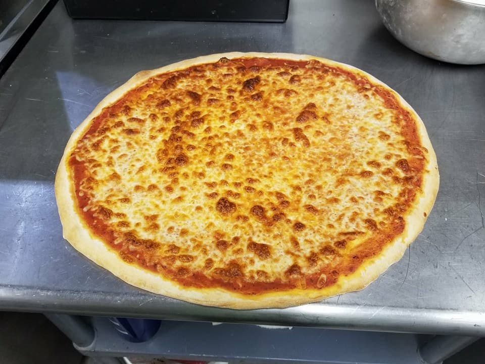 Order Neapolitan Round Cheese Pizza - Personal 10'' food online from La Cucina Della Nonna store, Jamestown on bringmethat.com