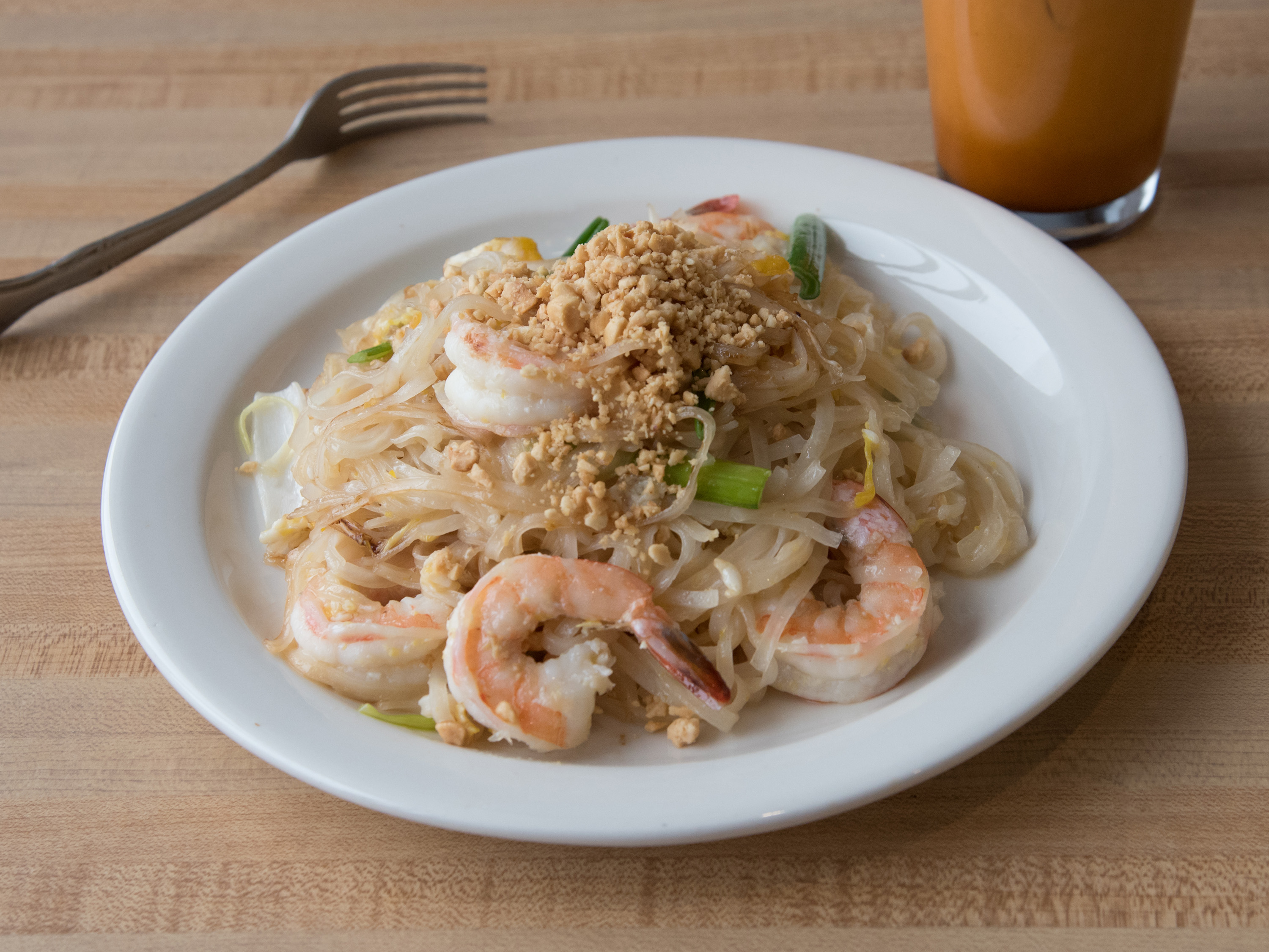 Order 117. Pad Thai food online from Bangkok House Restaurant store, Wilmington on bringmethat.com