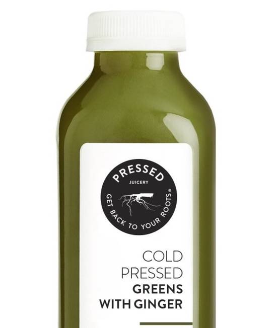 Order Greens w/ Ginger food online from Hls Juice Bar & Grill store, Maplewood on bringmethat.com