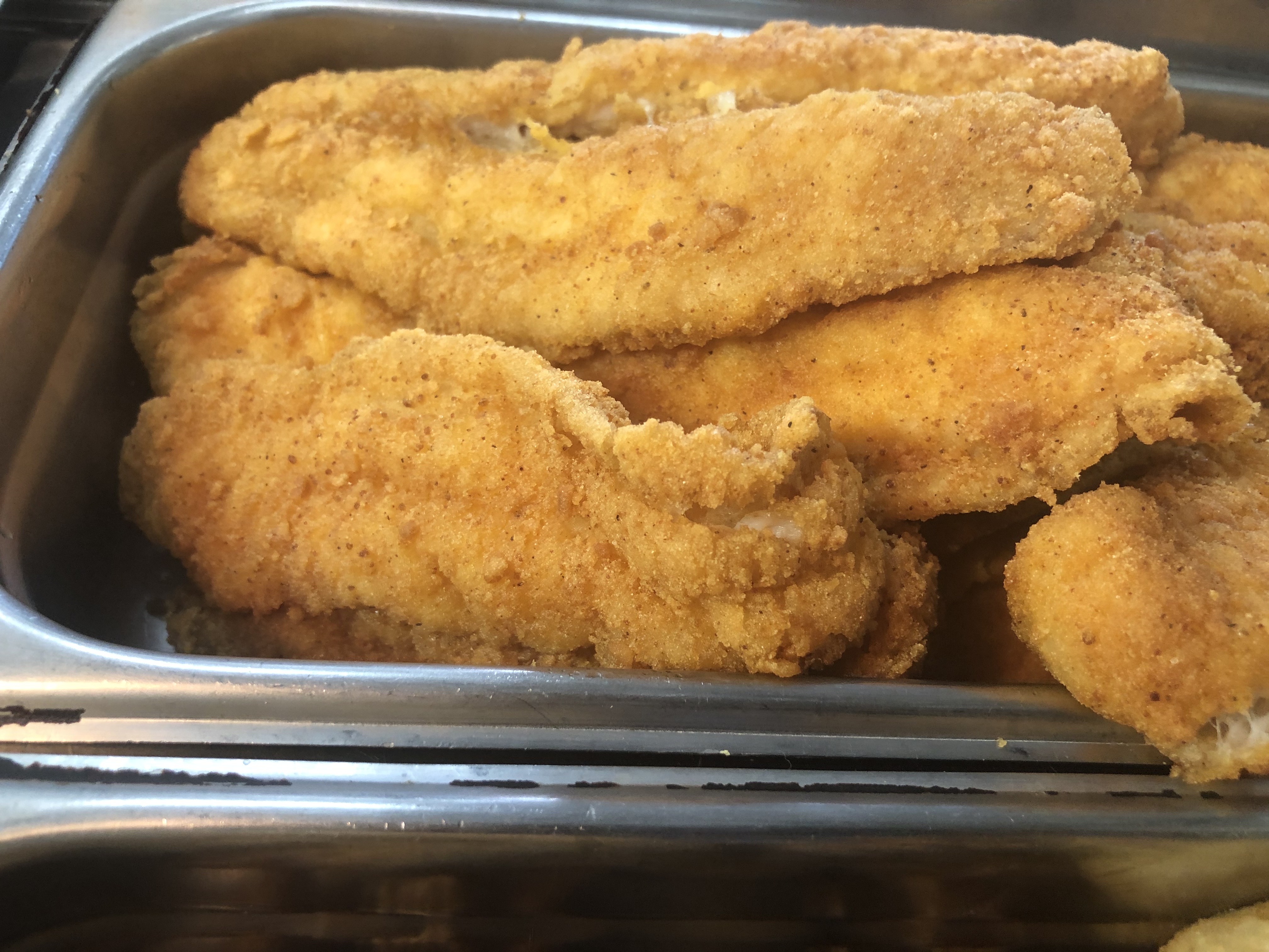 Order 10. Fried Fish Dinner food online from Ready to go store, Hampton on bringmethat.com