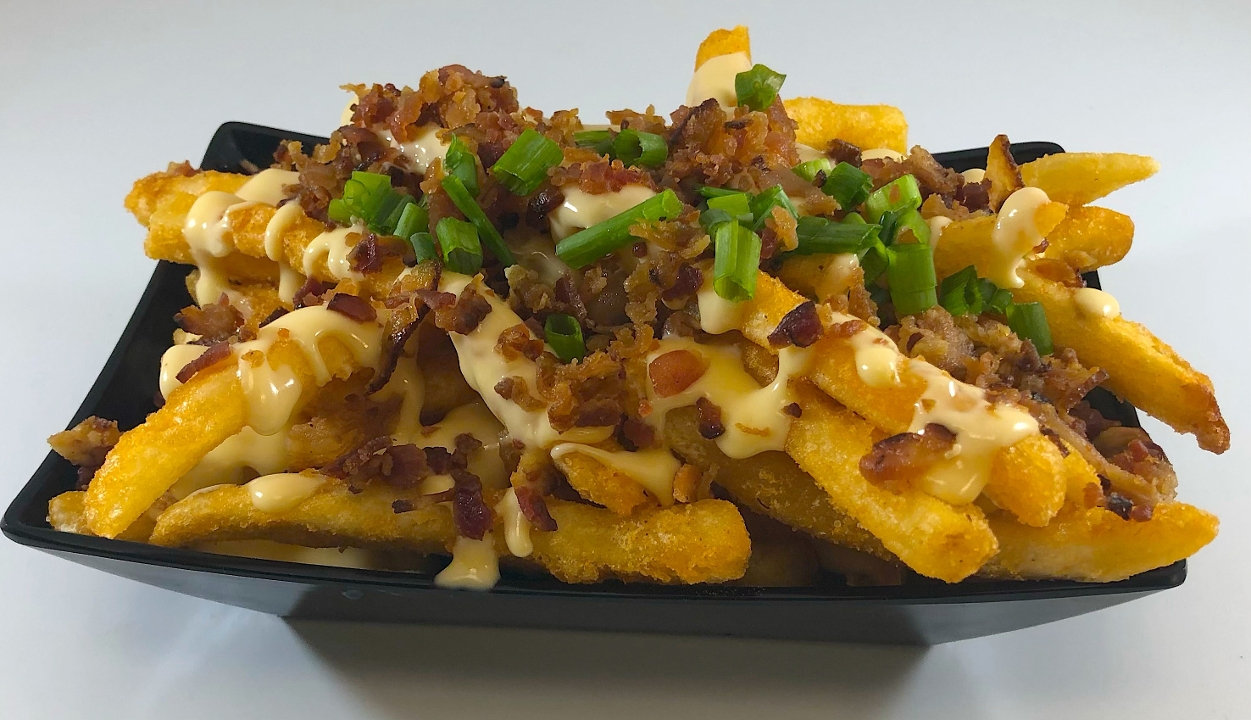 Order Bacon Cheese Fries food online from Captain’s Curbside Seafood store, Trappe on bringmethat.com