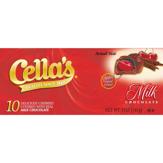 Order Cella's Milk Chocolate Cherries, 5oz.  food online from CVS store, MOKENA on bringmethat.com