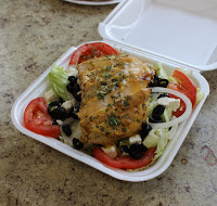 Order Souvlaki salad food online from Wazy Mini Mart store, Buffalo on bringmethat.com