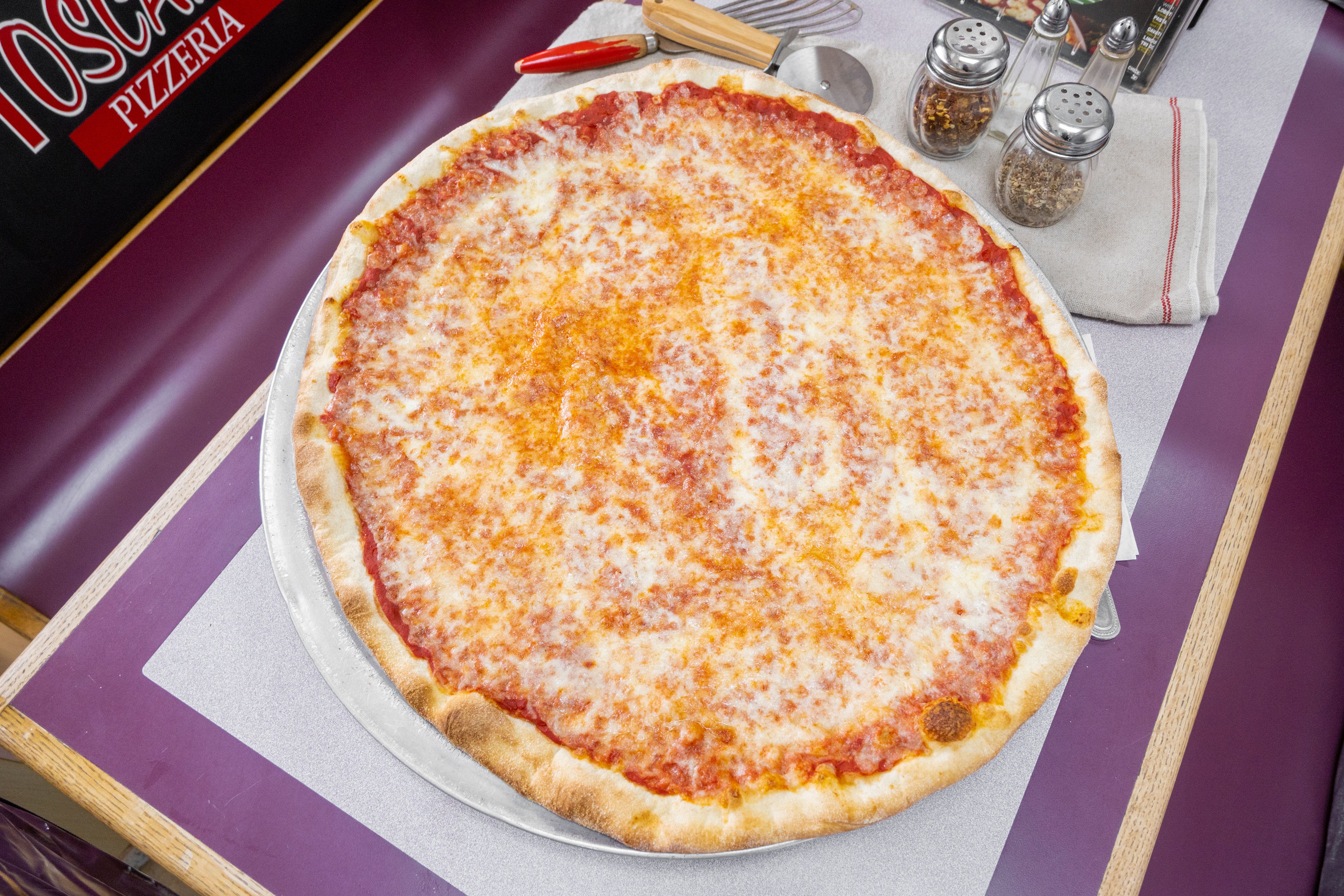 Order Traditional Plain Cheese Pizza - Small 12" (6 Slices) food online from Elite Pizzeria store, Burlington on bringmethat.com