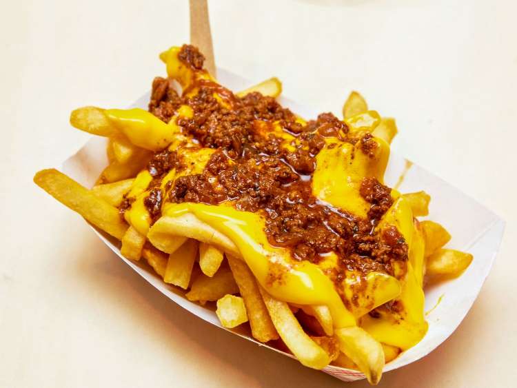 Order Loaded Fries food online from Ted's Fish Fry store, Clifton Park on bringmethat.com