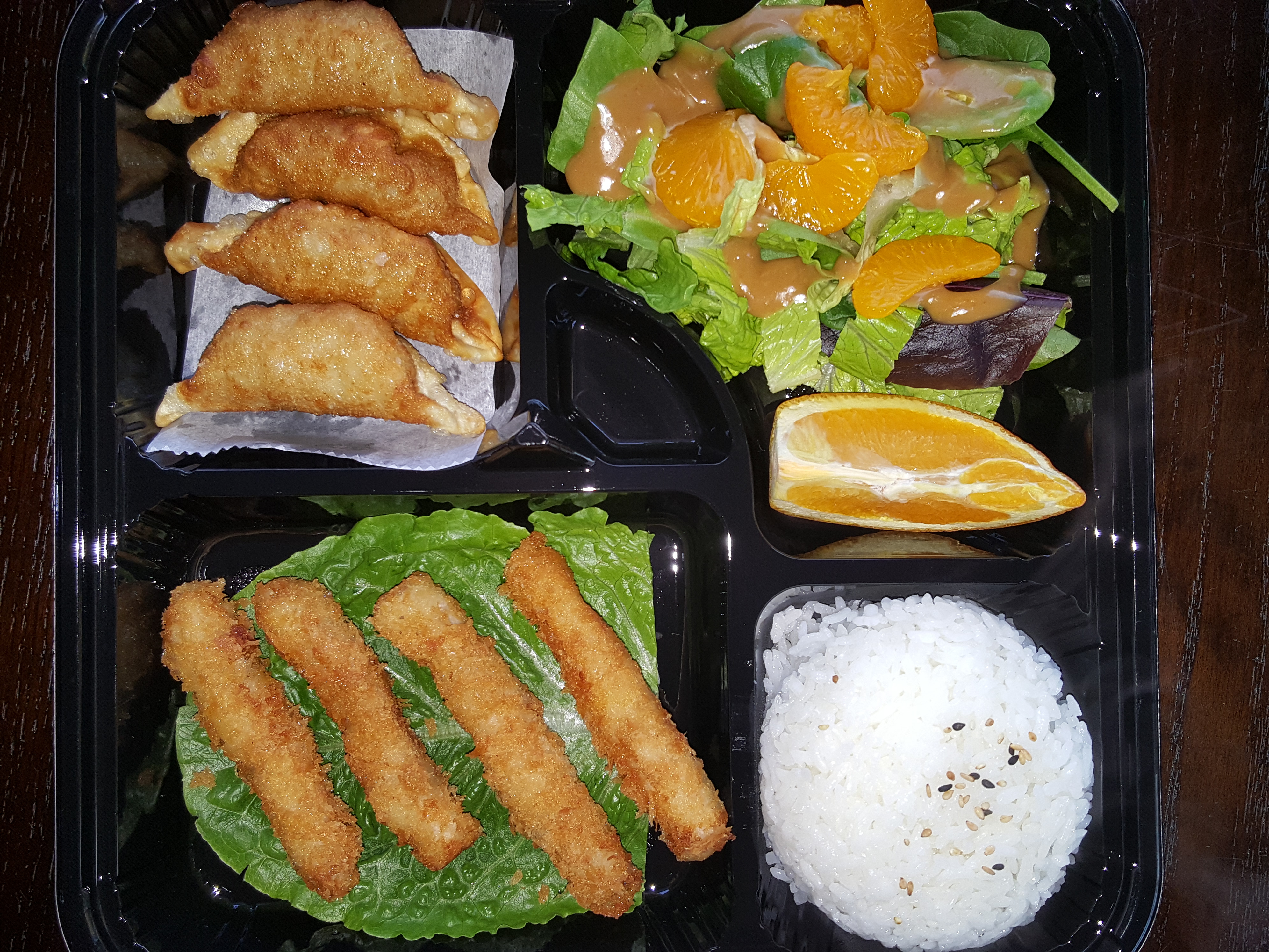 Order Tonkatsu Pork Lion Bento Box food online from Mg Sushi store, Santa Cruz on bringmethat.com