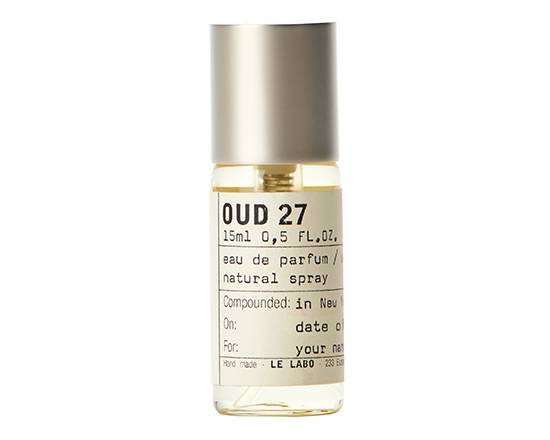 Order Oud 27 eau de parfum 15ml food online from Le Labo store, Detroit on bringmethat.com