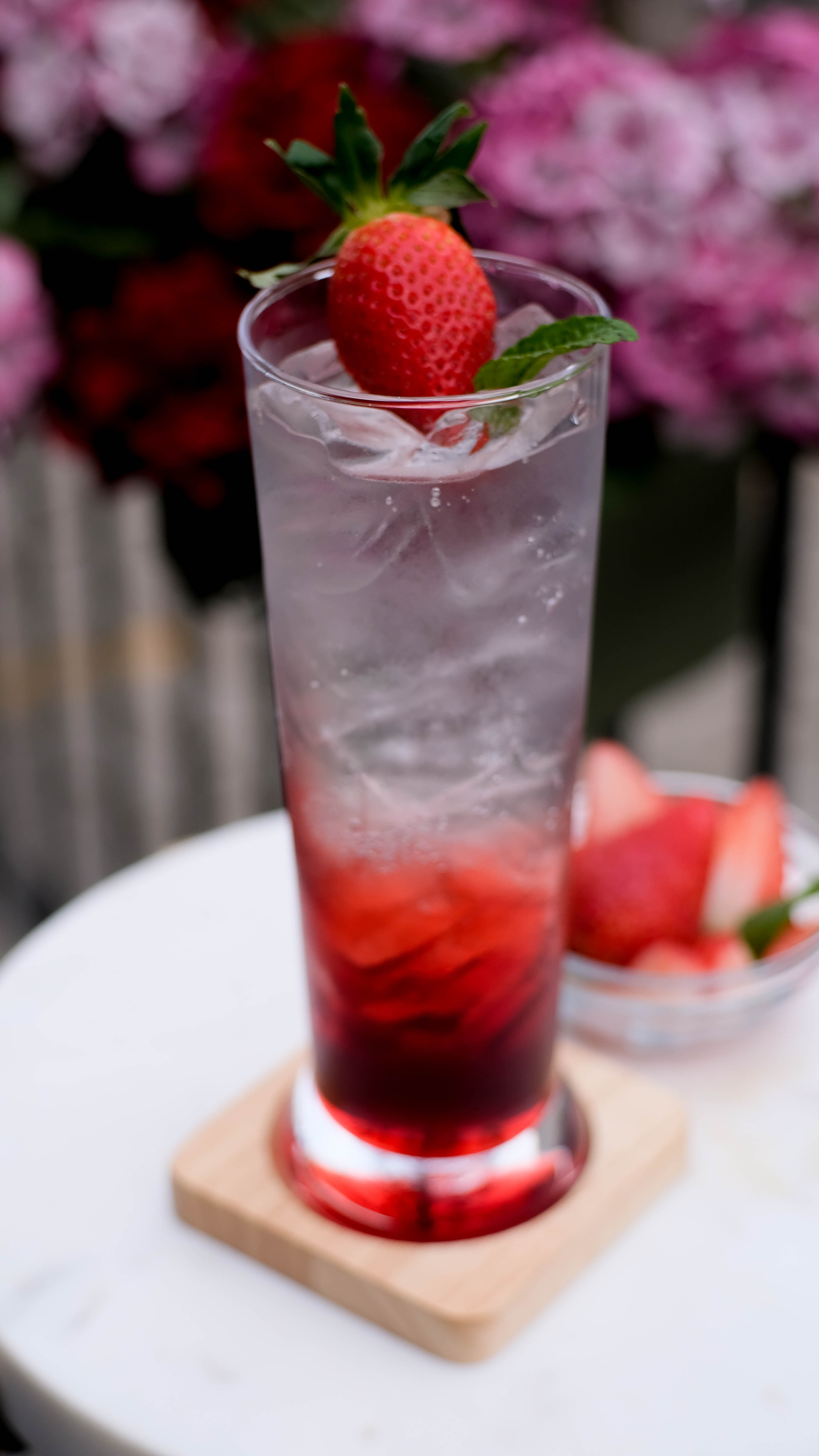 Order Strawberry Sparkling Drinks food online from Sweeteria store, Silver Spring on bringmethat.com