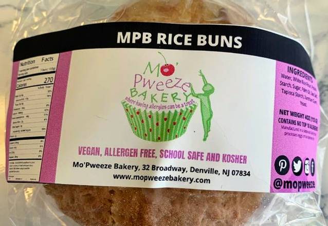 Order Rice Buns food online from Mo Pweeze Bakery store, Denville on bringmethat.com