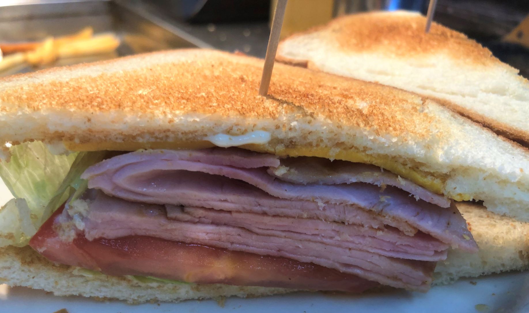 Order Smoked Ham Sandwich food online from Jim's Burgers #2 store, Wilmington on bringmethat.com