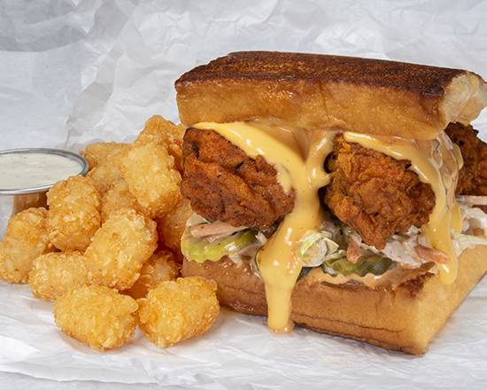 Order Cheesy Chick Combo food online from Bad Mutha Clucka store, San Antonio on bringmethat.com