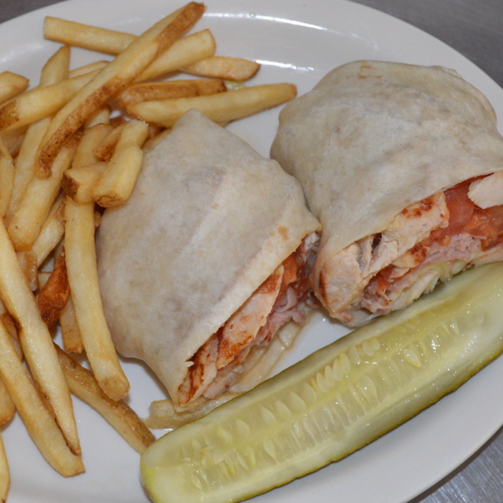 Order Buffalo Chicken Wrap food online from Southside Diner store, Baltimore on bringmethat.com