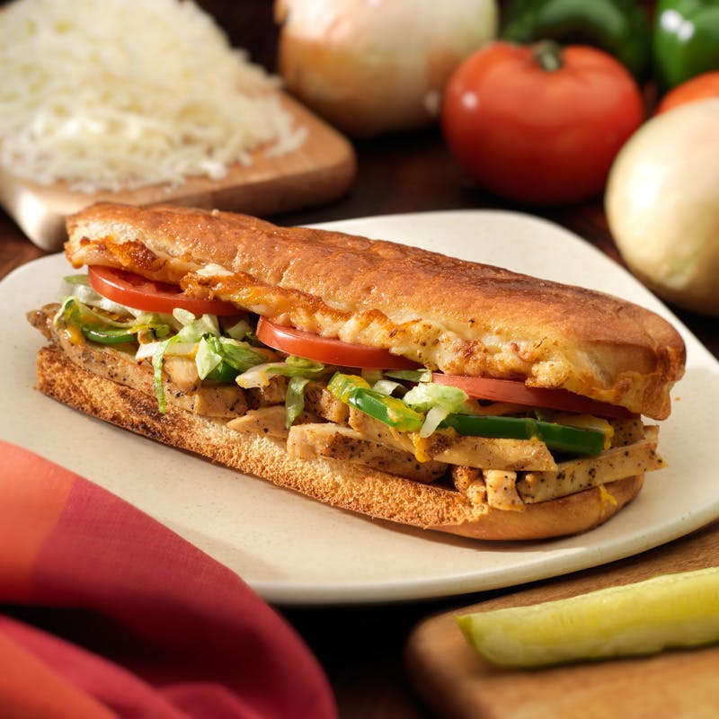Order Classic Chicken Grinder - 8" food online from Mancino Grinders & Pizza store, New Haven on bringmethat.com