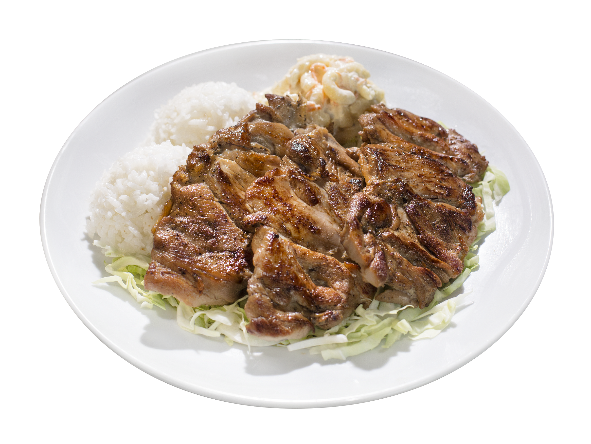 Order BBQ Chicken Plate food online from L&L Hawaiian Bbq store, Mission Viejo on bringmethat.com