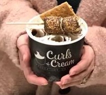Order S' mores Icecream food online from Craving The Curls Rolled Ice Cream store, Paducah on bringmethat.com