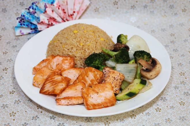 Order Hibachi Salmon food online from Hibachi Express store, New Rochelle on bringmethat.com