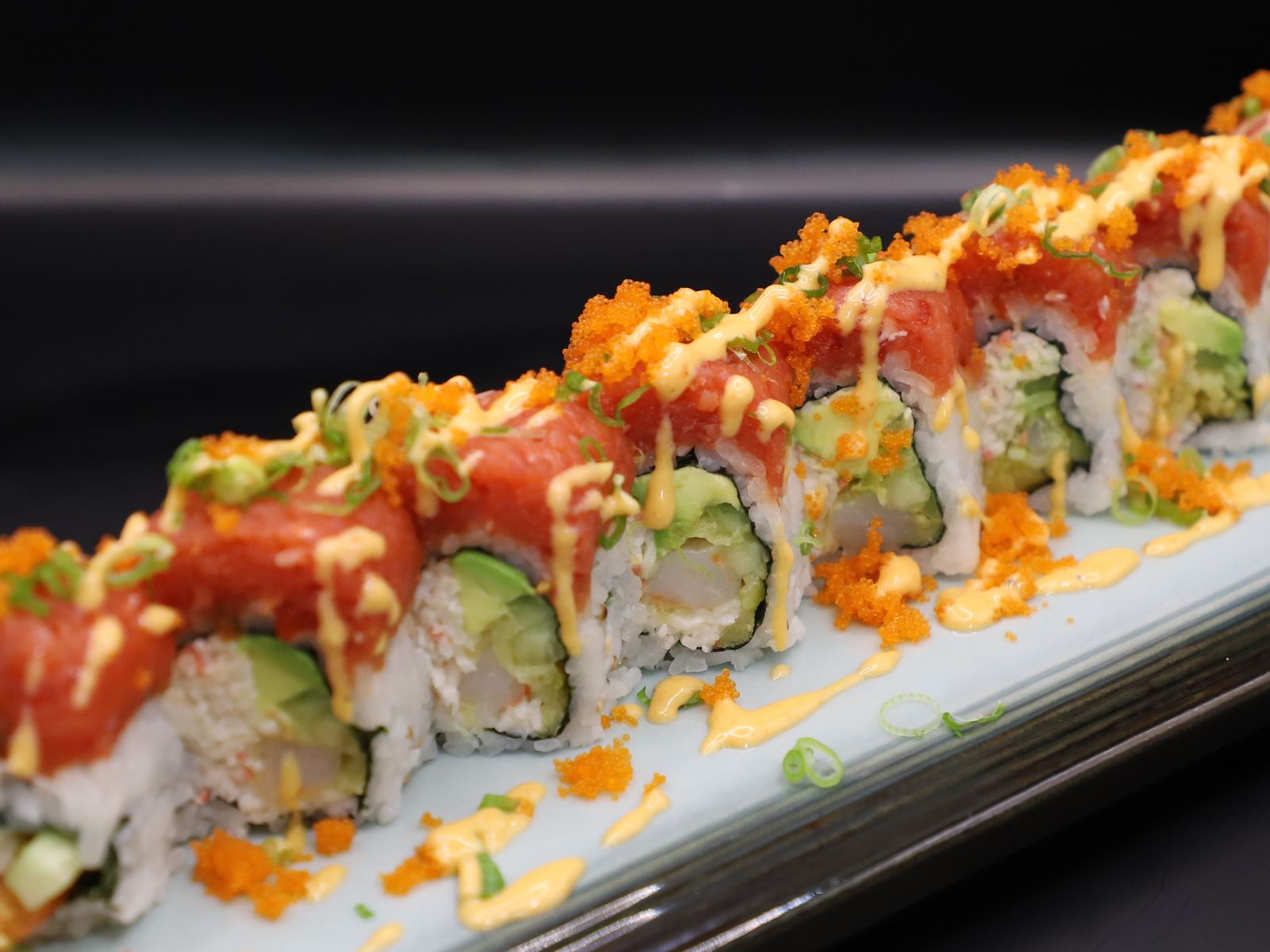 Order Hot Night Roll food online from Tom's Sushi House store, Los Angeles on bringmethat.com