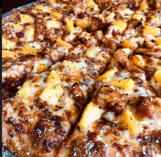 Order BBQ Chicken Pizza food online from Krazy Karl's Pizza and Sport Bar store, Fort Collins on bringmethat.com