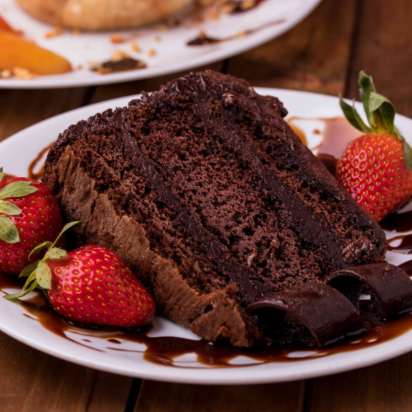 Order Chocolate Cake food online from Pizza fino store, Houston on bringmethat.com