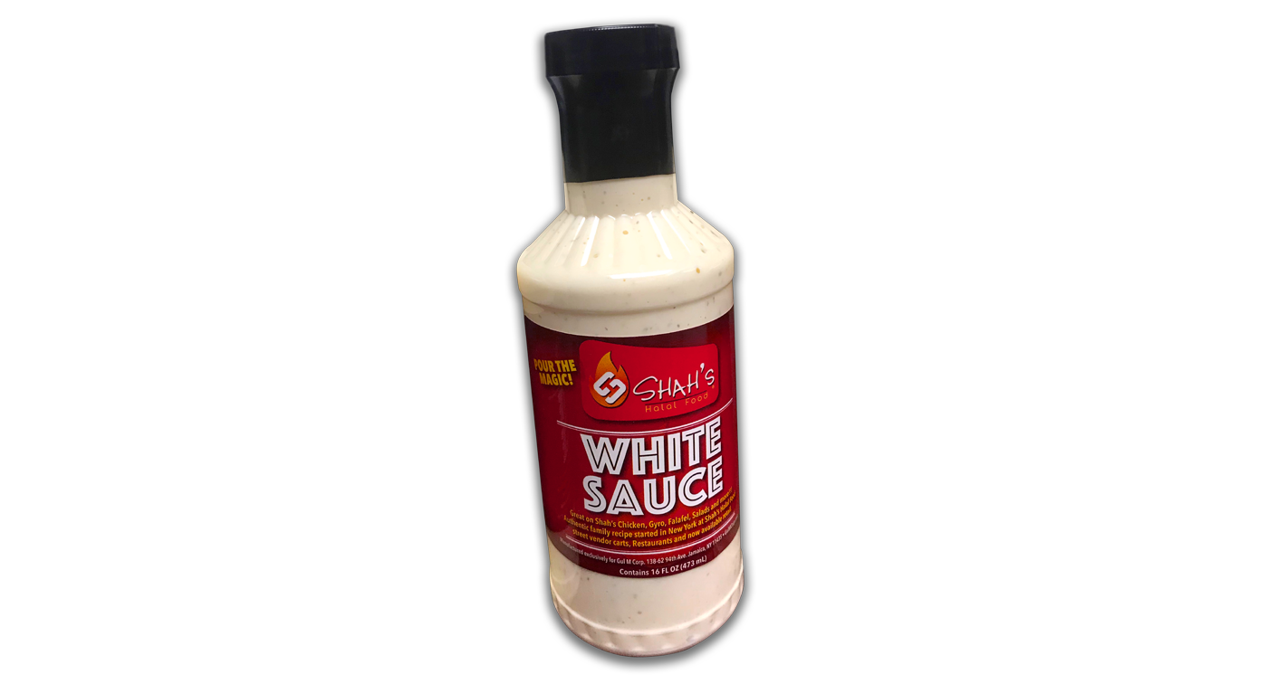 Order 16 oz White Sauce Bottle food online from Shahs Halal Food store, Holbrook on bringmethat.com