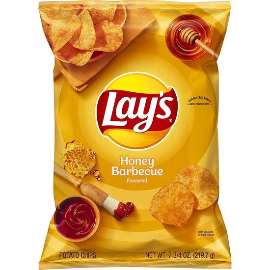 Order Honey Barbecue Potato Chips food online from Exxon Food Mart store, Port Huron on bringmethat.com