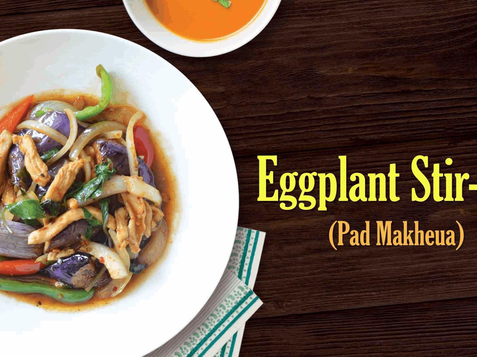 Order Eggplant Stir-Fry (Pad Makheua) food online from Toomie Thai store, Alameda on bringmethat.com