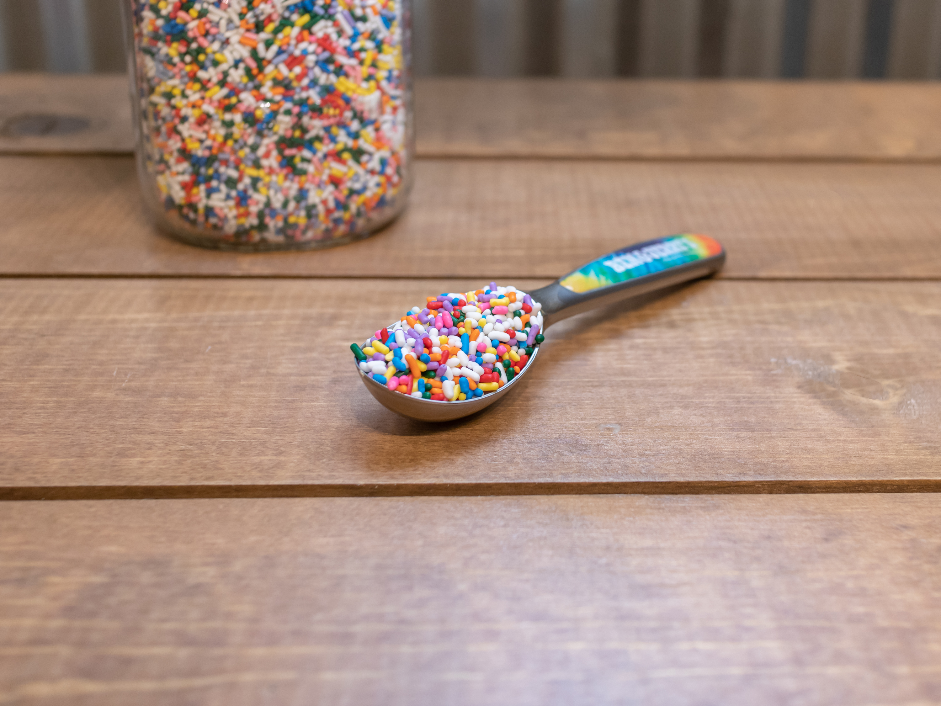 Order 2 oz. Rainbow Sprinkles food online from Ben & Jerry's store, Raleigh on bringmethat.com