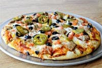 Order Santa Fe Supreme food online from Boss' Pizza & Chicken store, Grand Forks on bringmethat.com