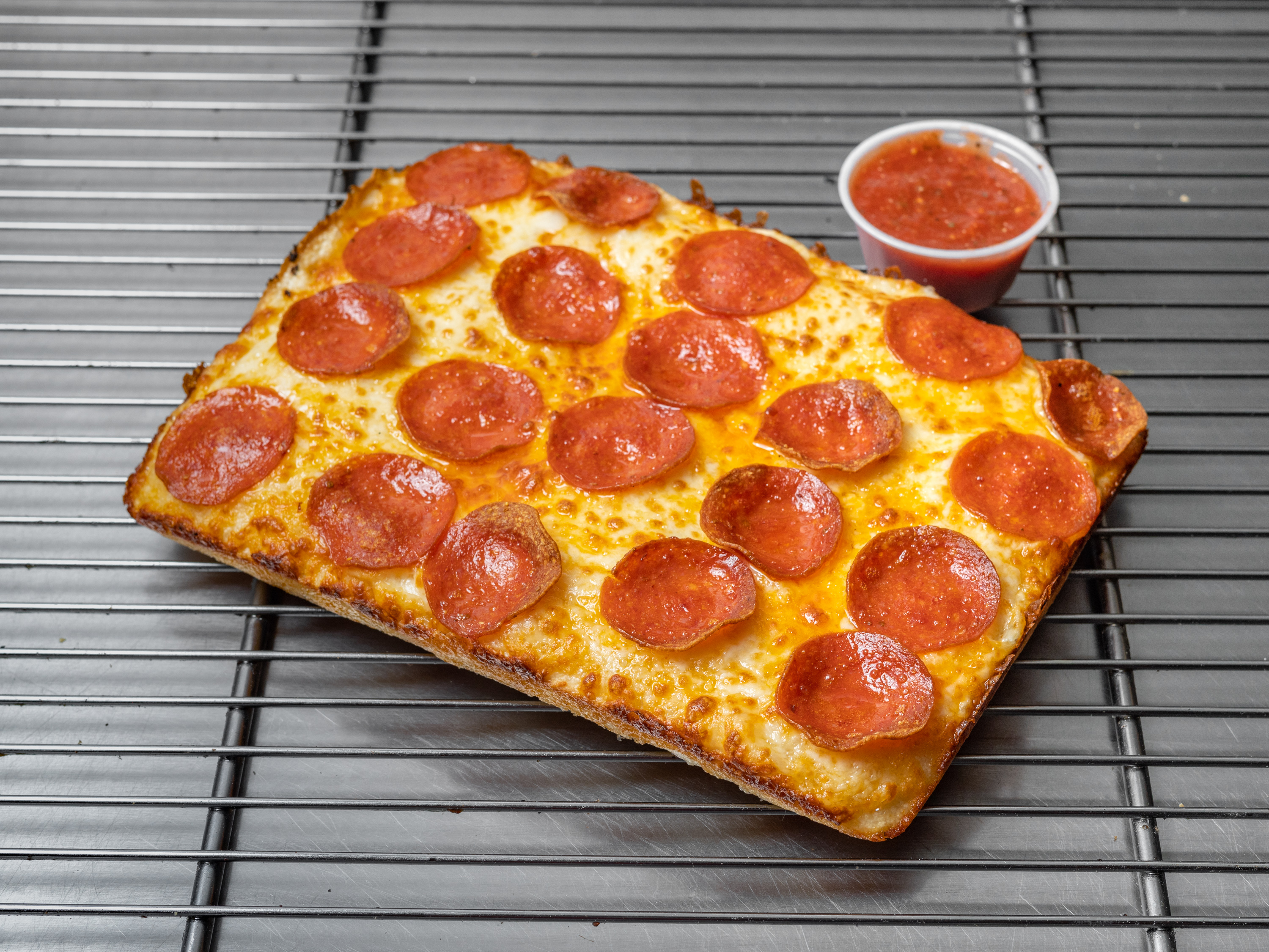 Order Pepperoni Cheese Bread food online from Quick Pizza store, Far Rockaway on bringmethat.com