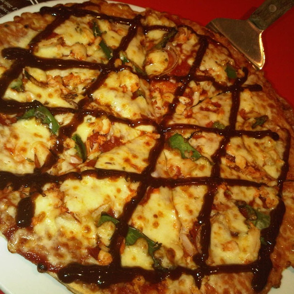 Order Barbecue Chicken Pizza food online from City Pizza store, Hartford on bringmethat.com