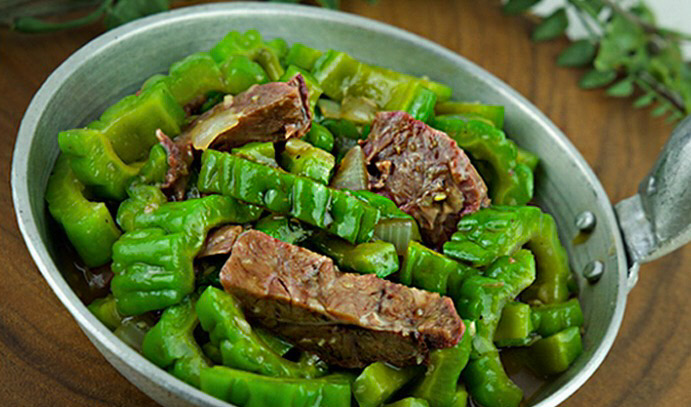 Order Ampalaya con Carne food online from Barrio Fiesta store, Glendale on bringmethat.com