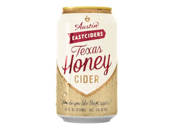 Order Austin Eastciders Texas Honey Cider - 6x 12oz Cans food online from Goody Goody Liquor store, Addison on bringmethat.com