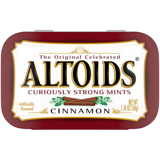 Order Altoids Breath Strong Mints Cinnamon (1.76 oz) food online from Rite Aid store, Eugene on bringmethat.com