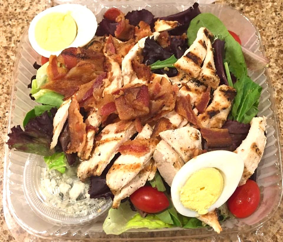 Order Cobb Salad - Salad food online from Marc's Deli & Pizzeria store, Park Ridge on bringmethat.com