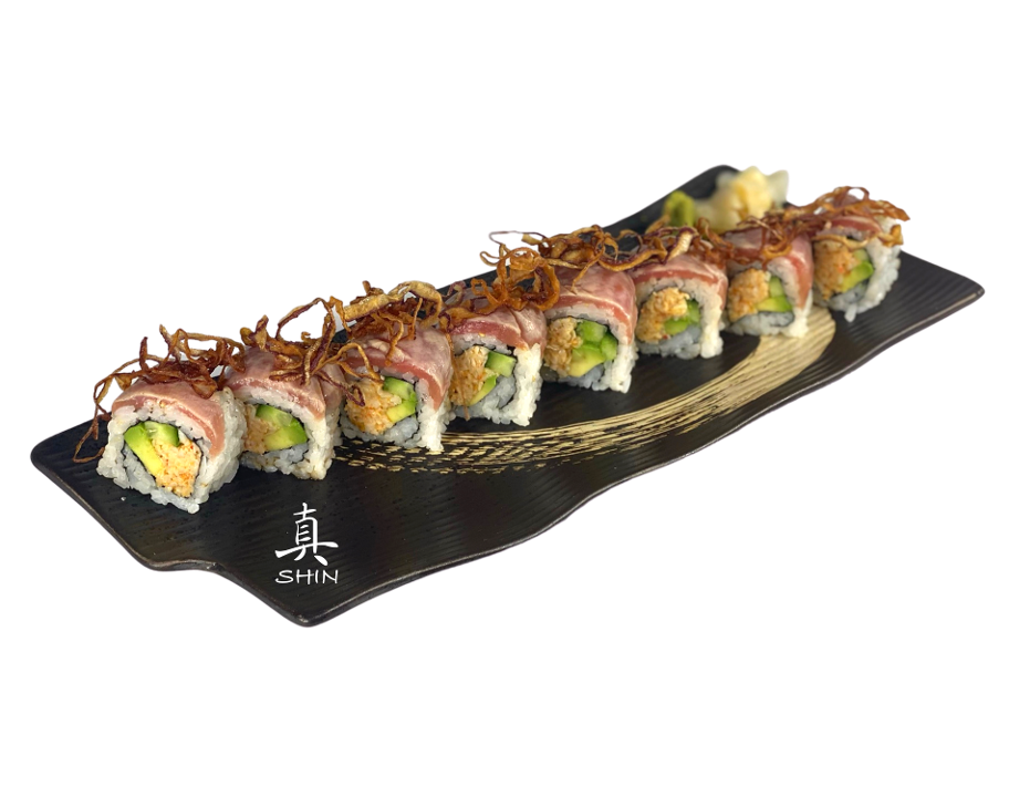 Order T-Rex Roll food online from Shin ramen store, Los Angeles on bringmethat.com