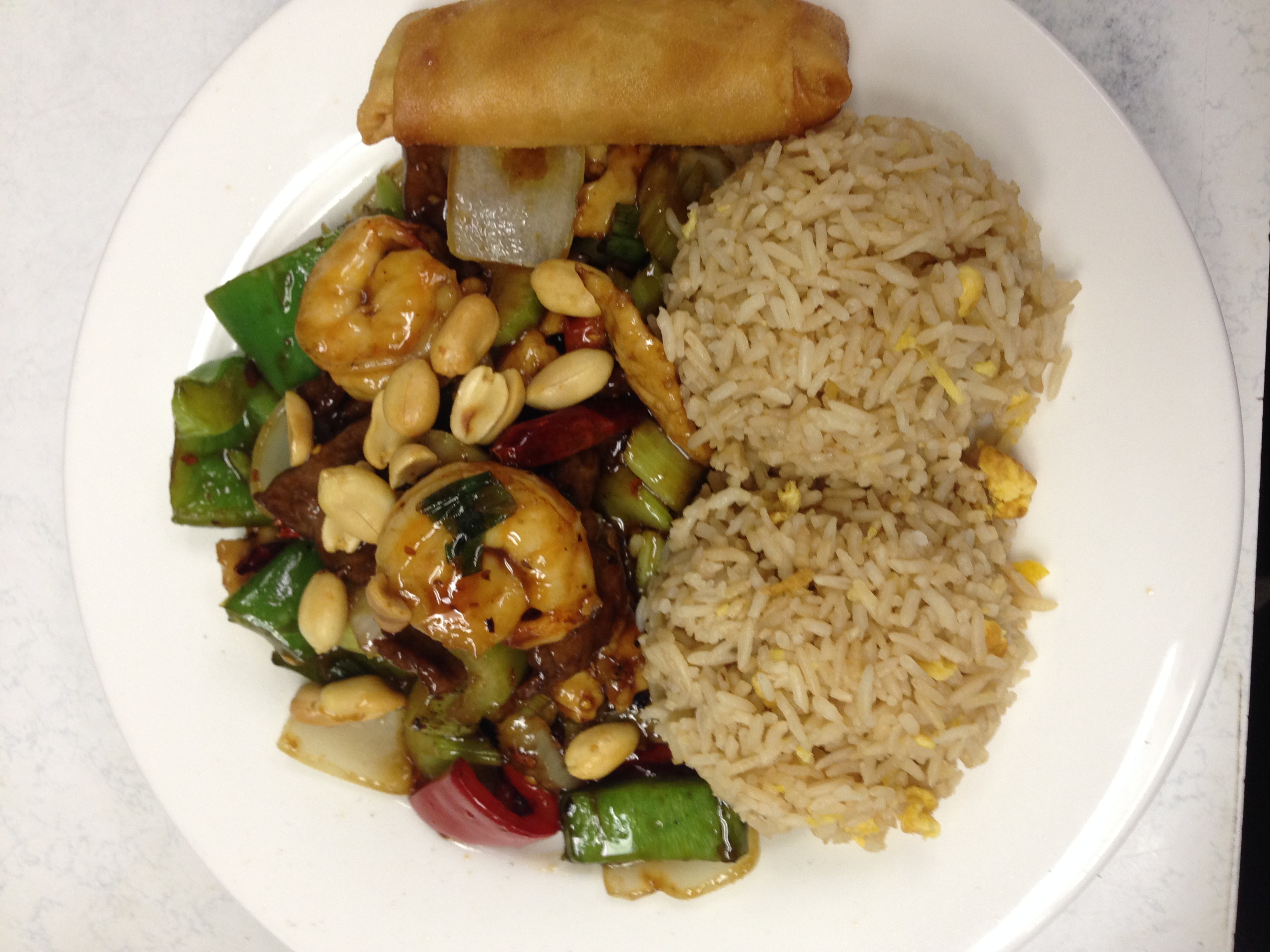 Order L24. Kung Pao Shrimp Lunch Special food online from Hunan Garden store, Houston on bringmethat.com