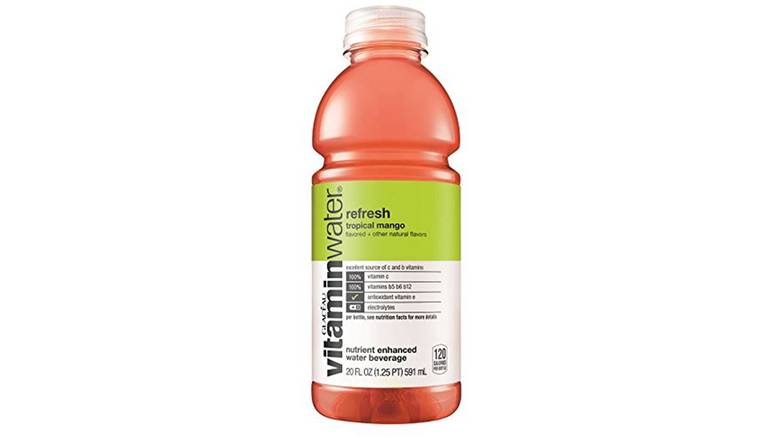 Order Glaceau Vitamin Water, Refresh Tropical Mango food online from Trumbull Mobil store, Trumbull on bringmethat.com