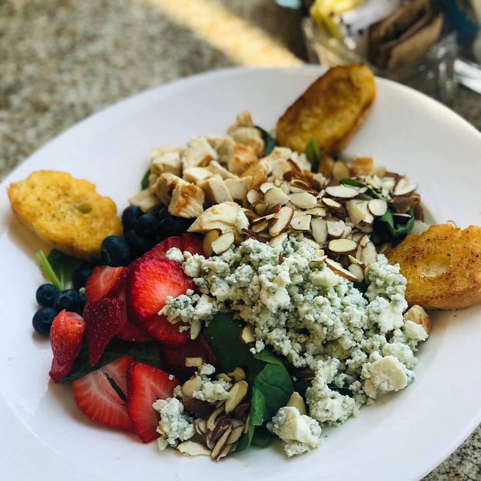 Order Berry Spring Salad food online from Townhouse Brunch store, Colleyville on bringmethat.com