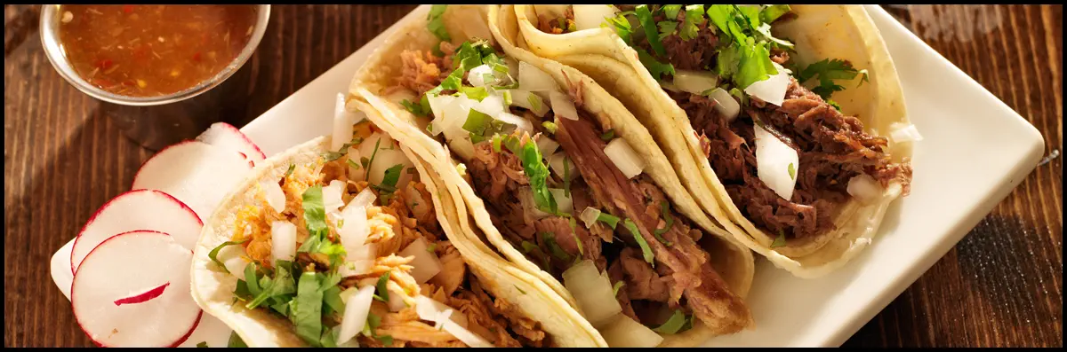 Order Tacos food online from Mi Pueblito Taqueria store, Dallas on bringmethat.com