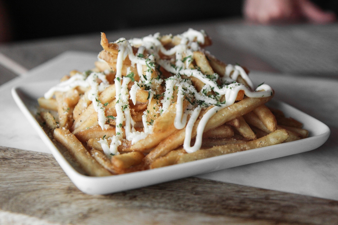 Order Truffle Fries food online from Umai Savory Hot Dogs store, San Jose on bringmethat.com