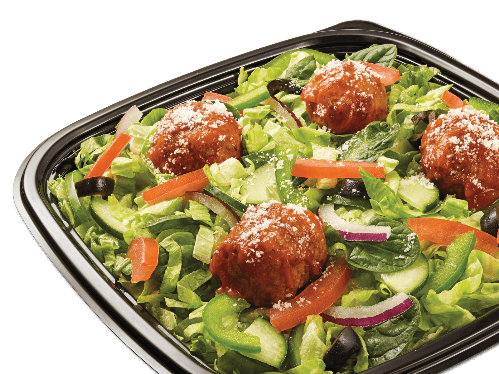 Order Meatball Marinara Chopped Salad food online from Subway store, Gulfport on bringmethat.com