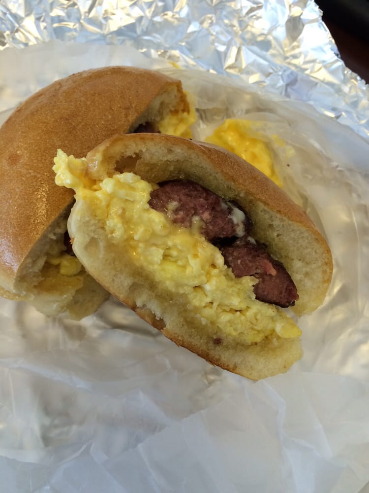 Order Beef Sausage Egg & Cheese food online from Plaza Market store, Newark on bringmethat.com