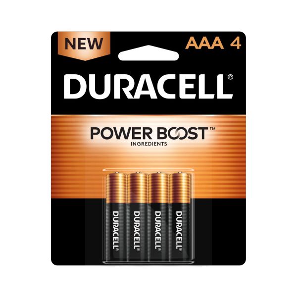 Order Duracell Coppertop Alkaline Battery - AAA, 4 pk food online from Bartell store, Edmonds on bringmethat.com