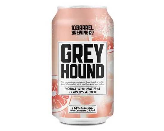 Order 10 Barrel Grey Hound, 4pk-12oz can beer (11.8% ABV) food online from Tenderloin Liquor store, San Francisco on bringmethat.com