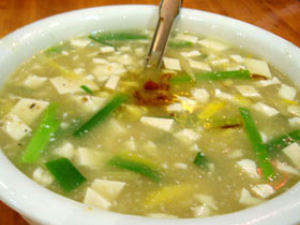 Order 18. Large Bean Curd with Vegetable Soup food online from Yum Yum's store, Mebane on bringmethat.com