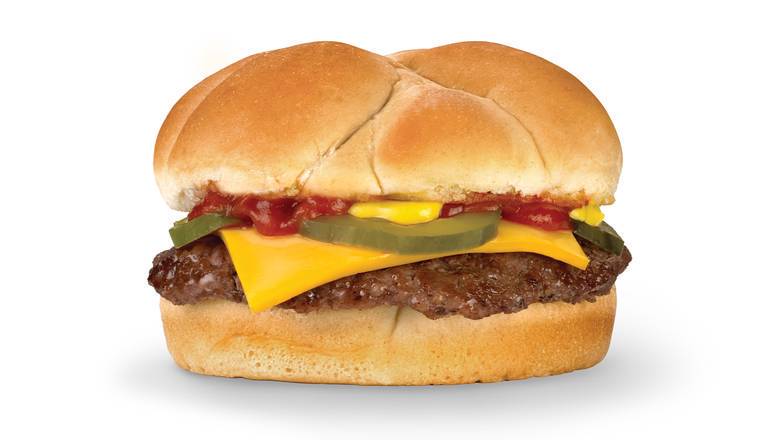 Order Cheeseburger food online from A&W Restaurant store, New Kensington on bringmethat.com