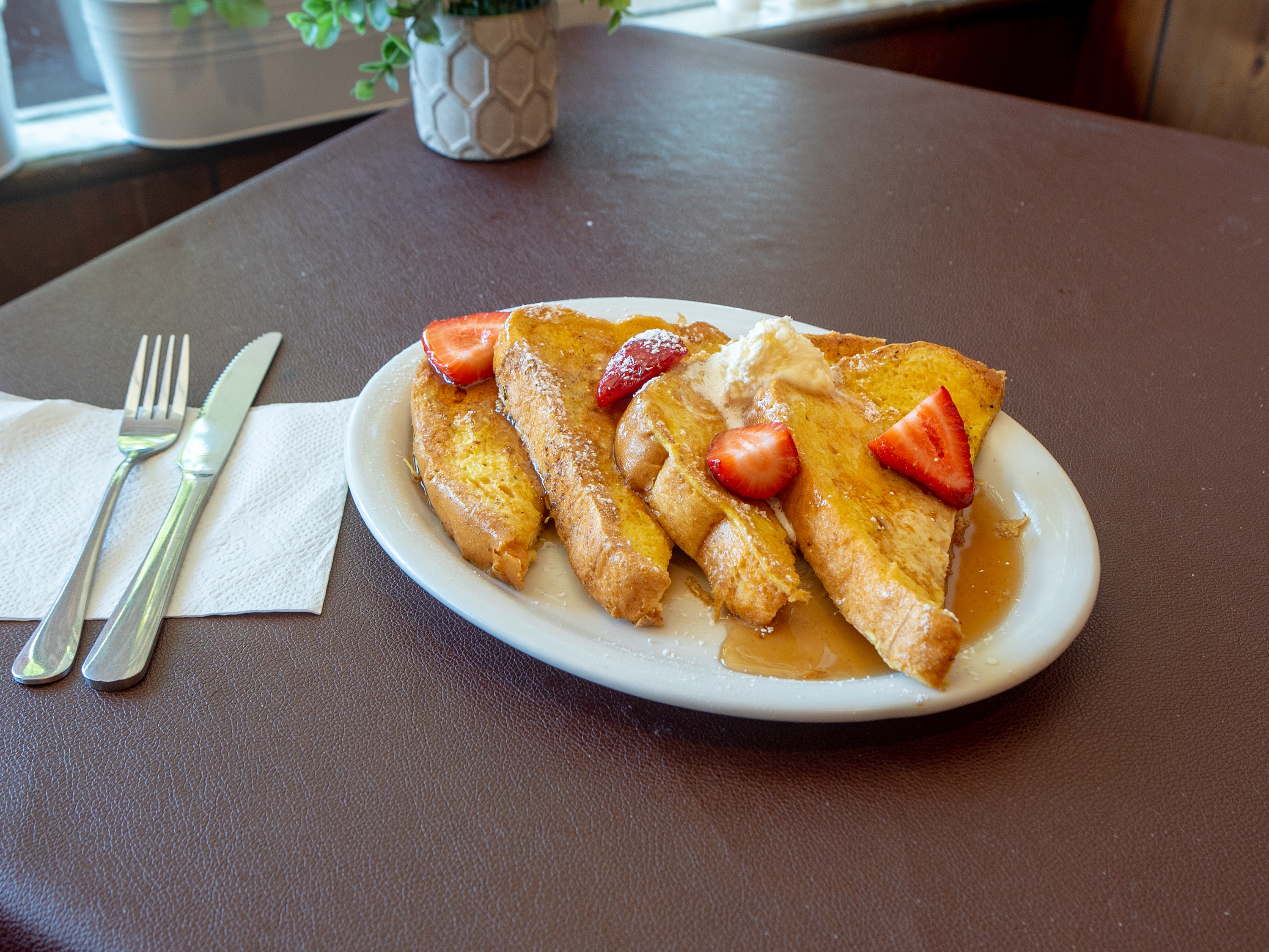 Order C2. Crunchy French Toast food online from San Marino Grill store, San Marino on bringmethat.com
