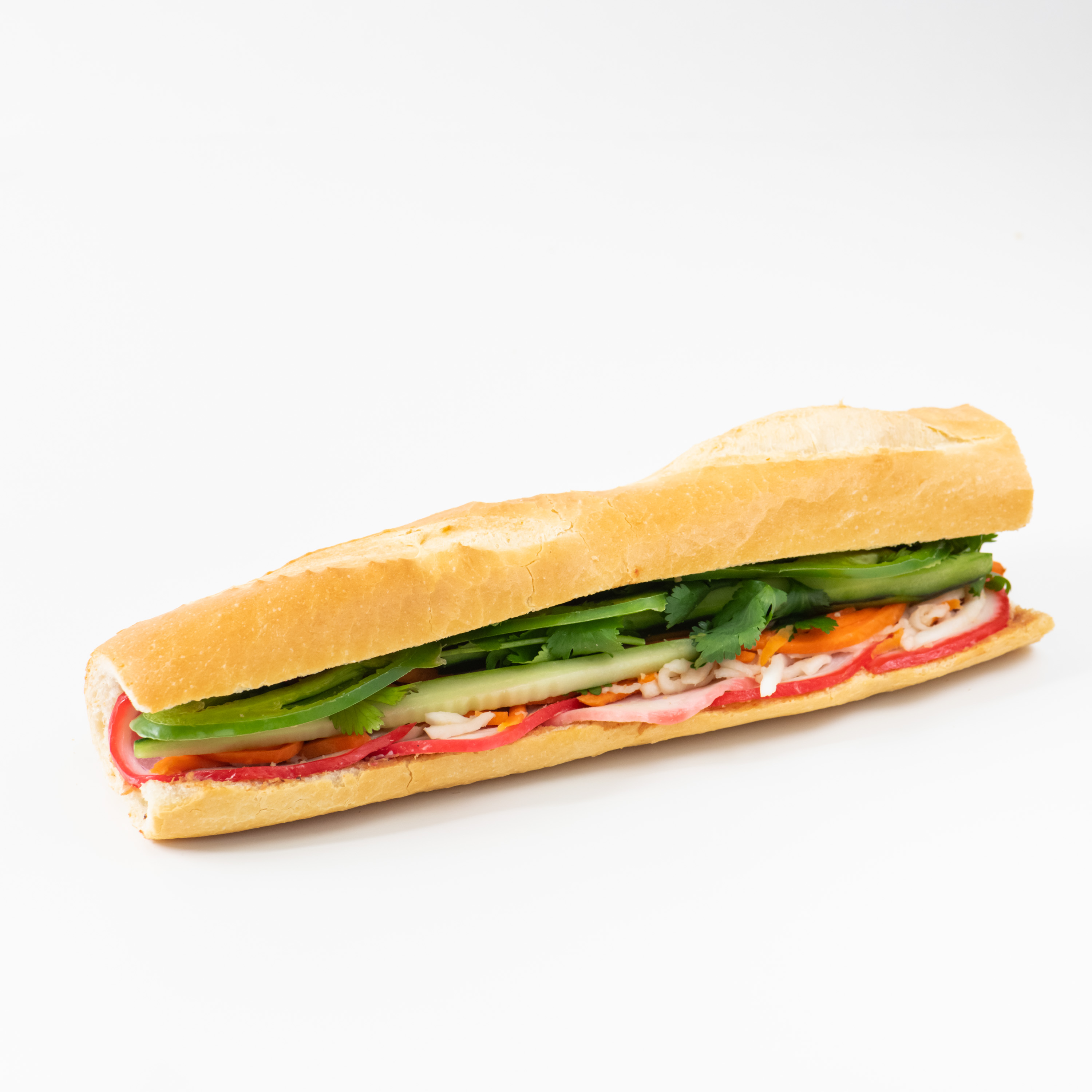Order Vietnamese Ham and Pate Sandwich food online from Thh Sandwiches store, Tustin on bringmethat.com